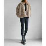 FUR SHORT COAT | My shawty | 詳細画像12