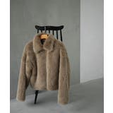 ベージュ | FUR SHORT COAT | My shawty
