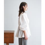 PEPLUM DESIGN SHIRT | My shawty | 詳細画像12 