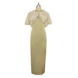 イエロー | SATIN BIJOU SET DRESS | My shawty