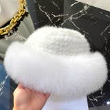 【NAIDY 多色から選べる高級ミンクファー秋冬暖かハット】 | NAIDY | 詳細画像12