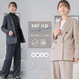 ビジネススーツ レディース パンツスーツ | Festinalente | 詳細画像1 