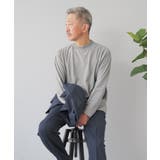 グレー | Tシャツ メンズ 長袖 | AWC