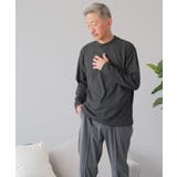 チャコールグレー | Tシャツ メンズ 長袖 | AWC