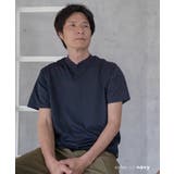 ネイビー | Tシャツ メンズ 半袖 | AWC