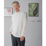ホワイト | Tシャツ メンズ 長袖 | AWC