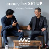 AWC（エイダブリュウシイ） | セットアップ メンズ スーツ 秋 冬 テーラード カジュアルスーツ ストレッチ 上下セット おしゃれ 30代 40代 オフィスカジュアル ビジネス ビジネススーツ