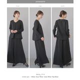 喪服 レディース ワイドパンツ | Festinalente | 詳細画像15 