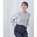 ライトグレー | ブラウス 裏起毛 長袖 | Festinalente