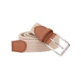 ベージュ | ベルト メッシュベルト 牛革 | AWC