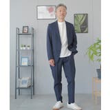 ネイビーブルー | セットアップ メンズ スーツ | AWC