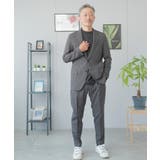 チャコールグレー | セットアップ メンズ スーツ | AWC
