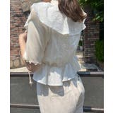 【one after another】2枚setフリルブラウス | NICE CLAUP / OLIVE des OLIVE OUTLET | 詳細画像2