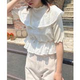 【one after another】2枚setフリルブラウス | NICE CLAUP / OLIVE des OLIVE OUTLET | 詳細画像6