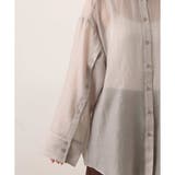 【one after another NICE CLAUP】シアロングシャツ | NICE CLAUP OUTLET | 詳細画像15