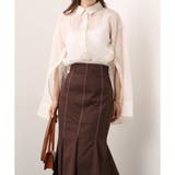 【one after another NICE CLAUP】シアロングシャツ | NICE CLAUP OUTLET | 詳細画像7