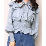 ブルー | 前後2wayブラウス | NICE CLAUP OUTLET