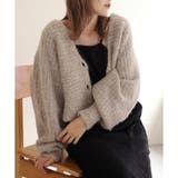 モカ | クロップドカーディガン | NICE CLAUP OUTLET