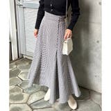 柄1 | S Mサイズ展開 プリーツマーメイドスカート | NICE CLAUP / OLIVE des OLIVE OUTLET