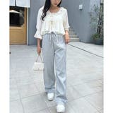 【one after another】シャーリングビスチェSETトップ | NICE CLAUP / OLIVE des OLIVE　OUTLET | 詳細画像3 