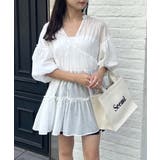 【one after another】ティアードチュニック | NICE CLAUP / OLIVE des OLIVE OUTLET | 詳細画像1