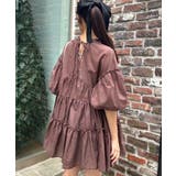 ブラウン | 【one after another】ティアードチュニック | NICE CLAUP / OLIVE des OLIVE OUTLET