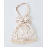 アイボリー | 【one after another】マラボー付き巾着トート | NICE CLAUP / OLIVE des OLIVE OUTLET