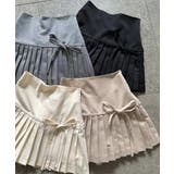 【one after another】リボン付きプリーツスカート | NICE CLAUP / OLIVE des OLIVE OUTLET | 詳細画像18