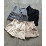 【one after another】リボン付きプリーツスカート | NICE CLAUP / OLIVE des OLIVE OUTLET | 詳細画像19