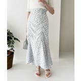 ドロストマーメイドスカート | NICE CLAUP / OLIVE des OLIVE　OUTLET | 詳細画像1 