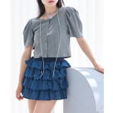 【one after another】ティアードミニスカート | NICE CLAUP / OLIVE des OLIVE OUTLET | 詳細画像1