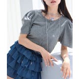 【one after another】ティアードミニスカート | NICE CLAUP / OLIVE des OLIVE OUTLET | 詳細画像2