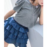 【one after another】ティアードミニスカート | NICE CLAUP / OLIVE des OLIVE OUTLET | 詳細画像4
