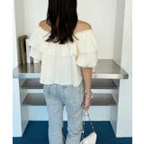 肩リボンフリルブラウス | NICE CLAUP / OLIVE des OLIVE　OUTLET | 詳細画像12 