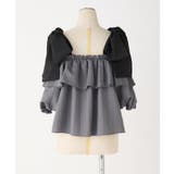 肩リボンフリルブラウス | NICE CLAUP / OLIVE des OLIVE　OUTLET | 詳細画像18 