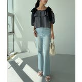 肩リボンフリルブラウス | NICE CLAUP / OLIVE des OLIVE　OUTLET | 詳細画像24 