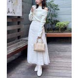 【one after another】肩あきオフショルニット | NICE CLAUP / OLIVE des OLIVE OUTLET | 詳細画像11