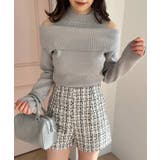 【one after another】肩あきオフショルニット | NICE CLAUP / OLIVE des OLIVE OUTLET | 詳細画像16