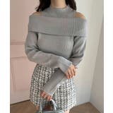 【one after another】肩あきオフショルニット | NICE CLAUP / OLIVE des OLIVE OUTLET | 詳細画像17
