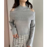 【one after another】肩あきオフショルニット | NICE CLAUP / OLIVE des OLIVE OUTLET | 詳細画像19