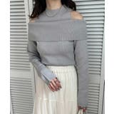 【one after another】肩あきオフショルニット | NICE CLAUP / OLIVE des OLIVE OUTLET | 詳細画像22