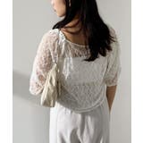 【one after another】ドロストTOPS×キャミ2枚セット | NICE CLAUP / OLIVE des OLIVE OUTLET | 詳細画像3