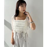 【one after another】ドロストTOPS×キャミ2枚セット | NICE CLAUP / OLIVE des OLIVE OUTLET | 詳細画像4