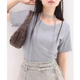 チョーカー付き ストーンロゴテレコトップス | NICE CLAUP / OLIVE des OLIVE OUTLET | 詳細画像20