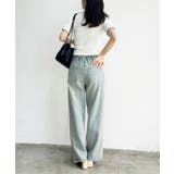 チョーカー付き ストーンロゴテレコトップス | NICE CLAUP / OLIVE des OLIVE OUTLET | 詳細画像39