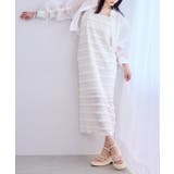ホワイト | 【one after another】フリフリキャミワンピ | NICE CLAUP / OLIVE des OLIVE OUTLET