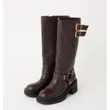 Dブラウン | 【one after another】バイカーブーツ | NICE CLAUP / OLIVE des OLIVE　OUTLET