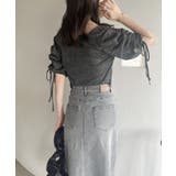 デニムスカート SML展開 | NICE CLAUP / OLIVE des OLIVE　OUTLET | 詳細画像8 