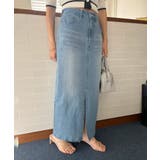 デニムスカート SML展開 | NICE CLAUP / OLIVE des OLIVE　OUTLET | 詳細画像10 