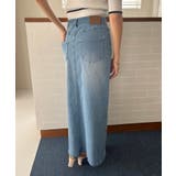 デニムスカート SML展開 | NICE CLAUP / OLIVE des OLIVE　OUTLET | 詳細画像11 